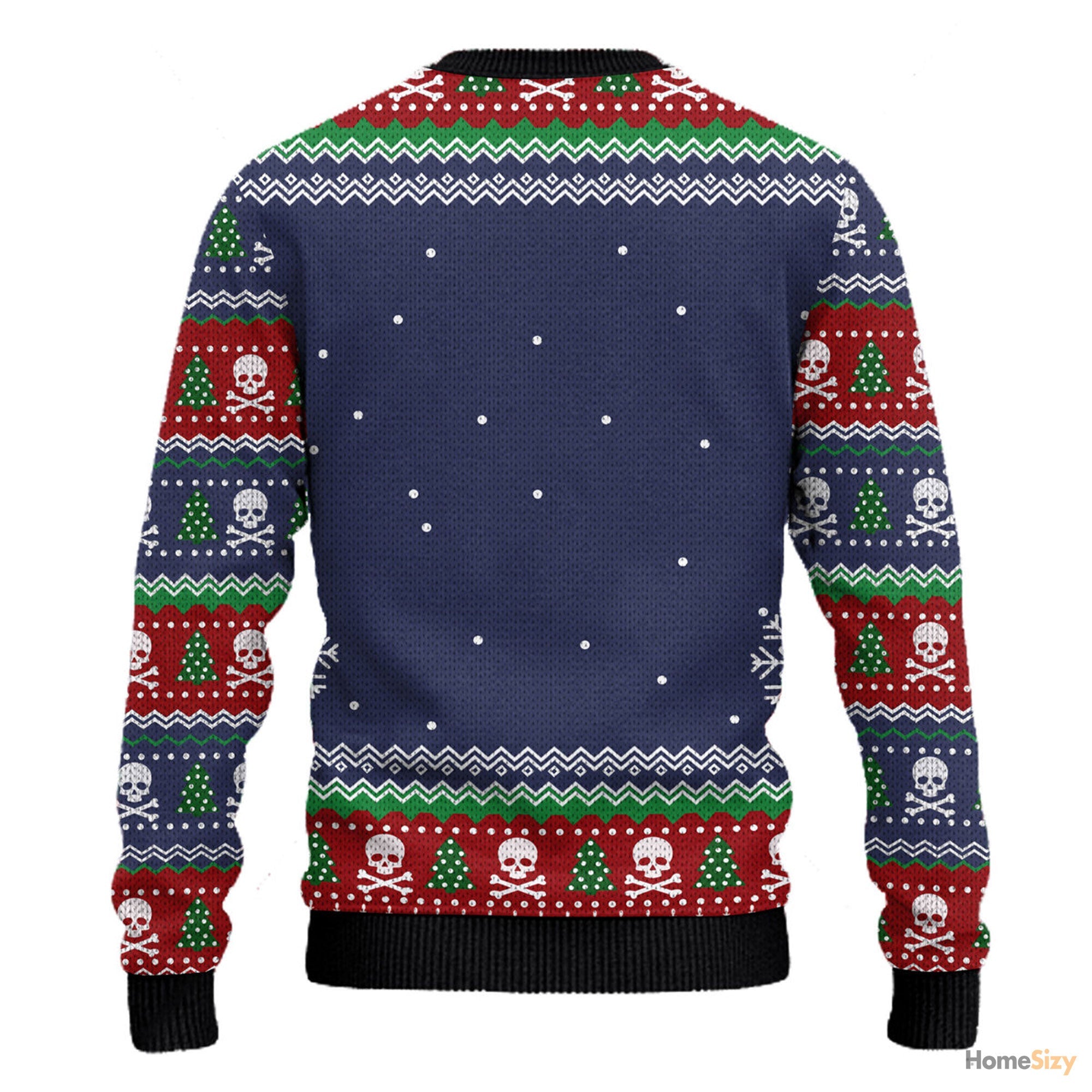 Animal Santa Skull Christmas Sweater – Ugly Holiday Sweater for Festive Parties