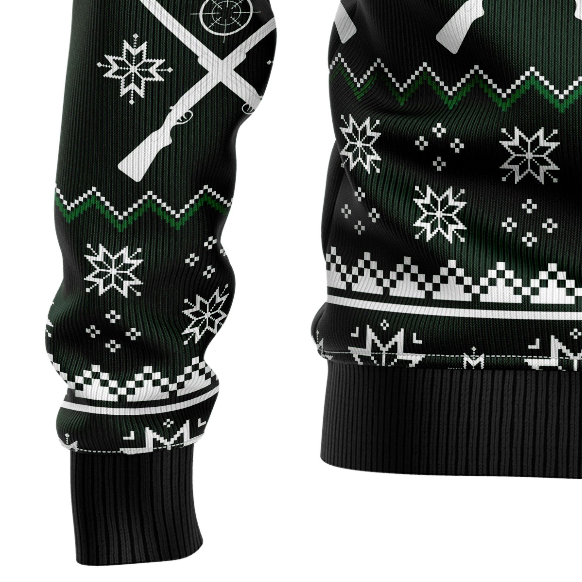 Bear Hunting & Beer Ugly Christmas Sweater for Men and Women