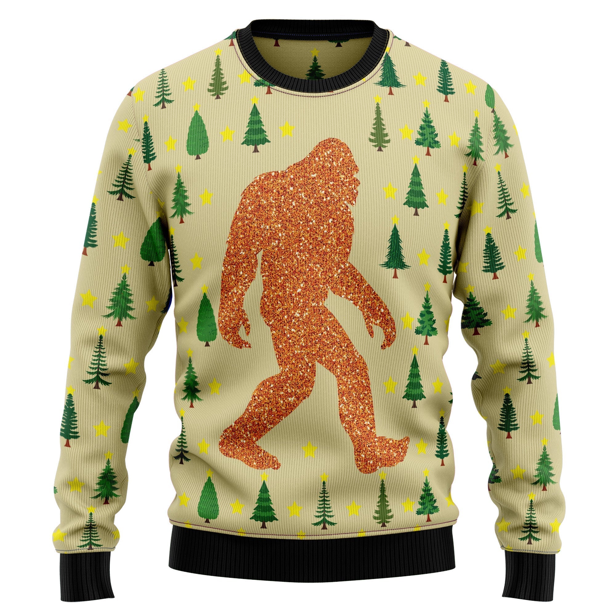 bigfoot sasquatch ugly christmas sweater for holiday fun 9styc