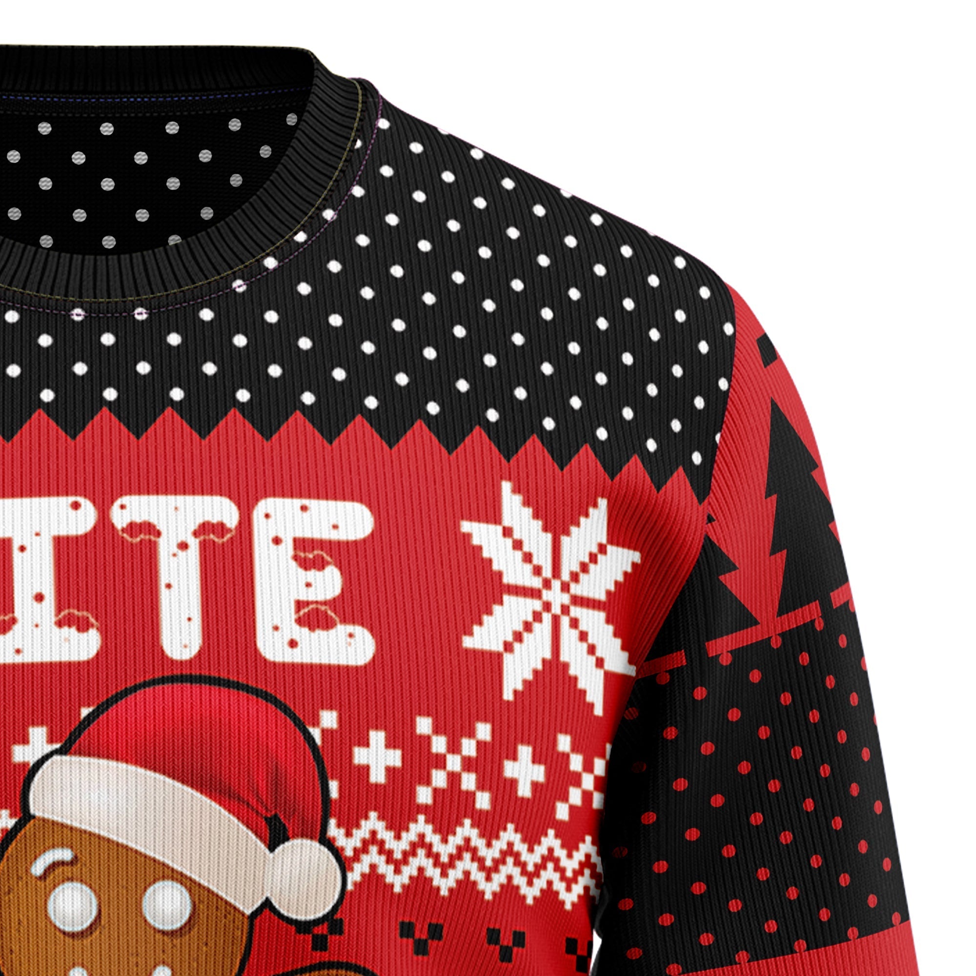 Bite Me Christmas Ugly Sweater for Men and Women