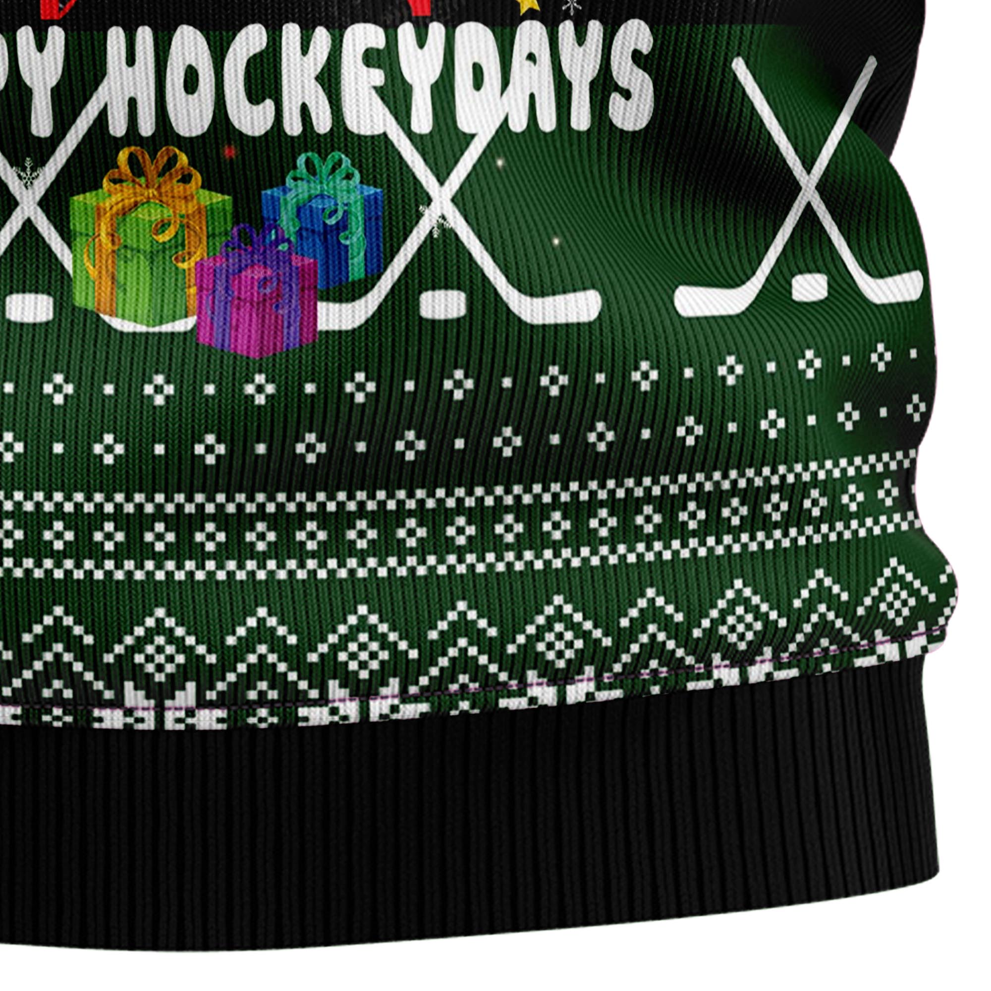 Christmas Hockey Ugly Sweater for Sports Fans