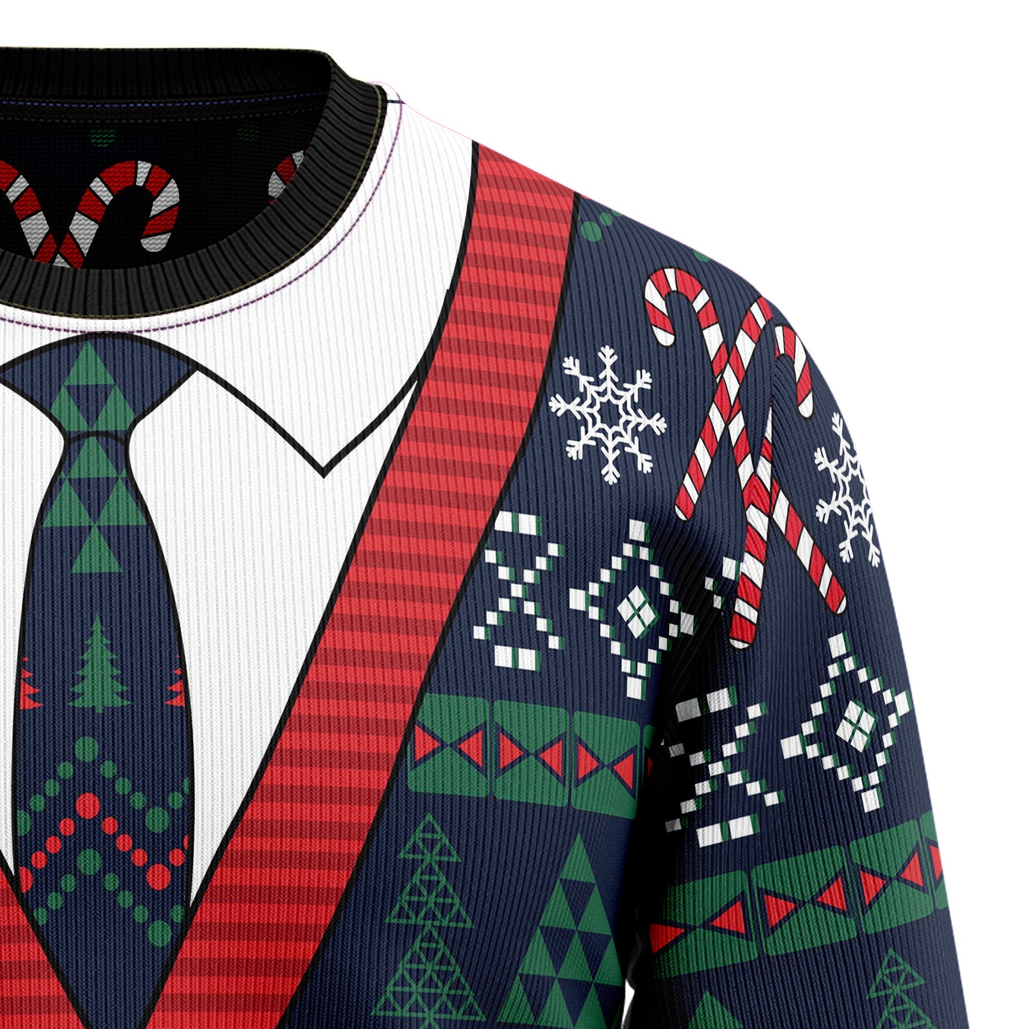 Christmas Themed Ugly Sweater Cardigan