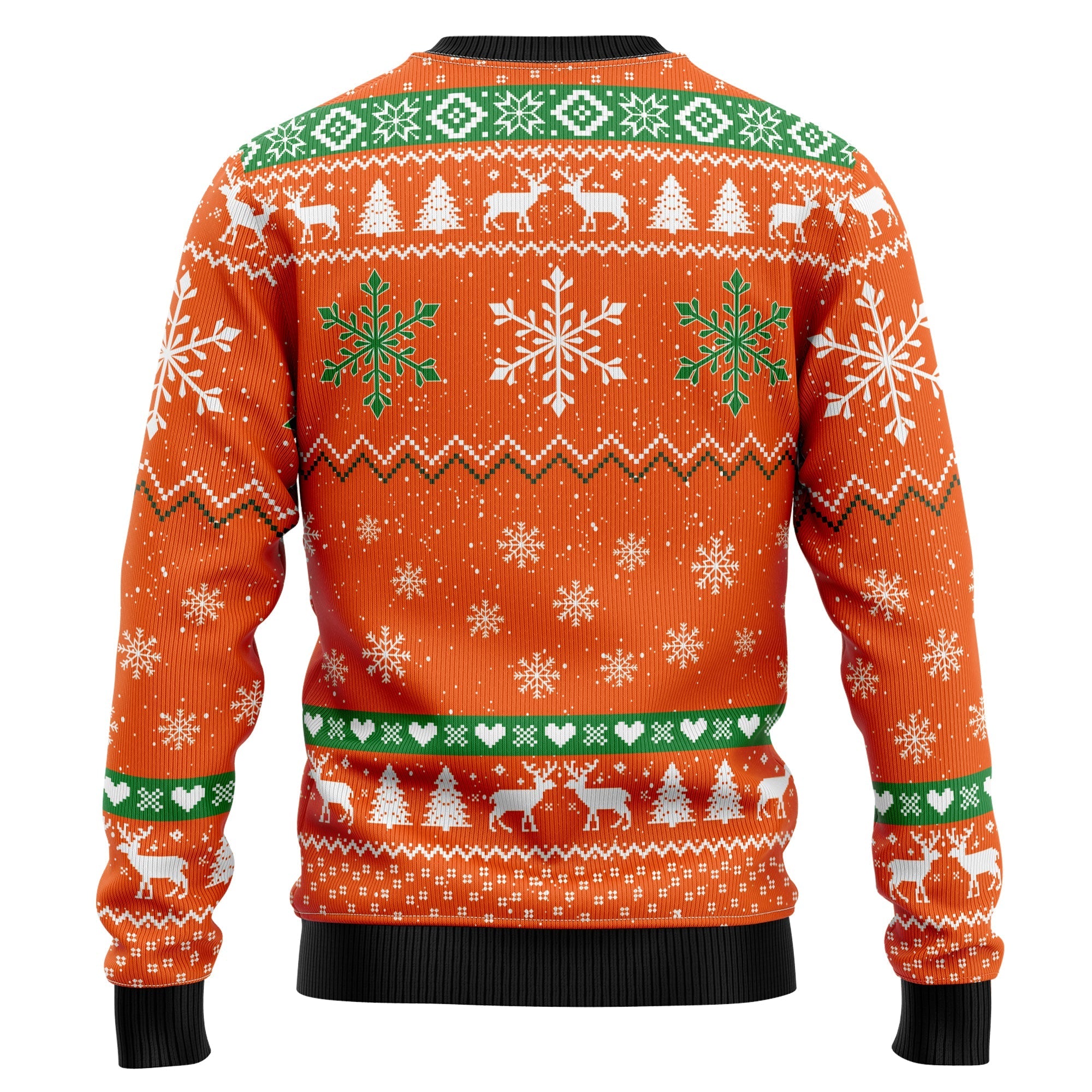 Deer Merry Huntmas Festive Ugly Christmas Sweater for Men and Women