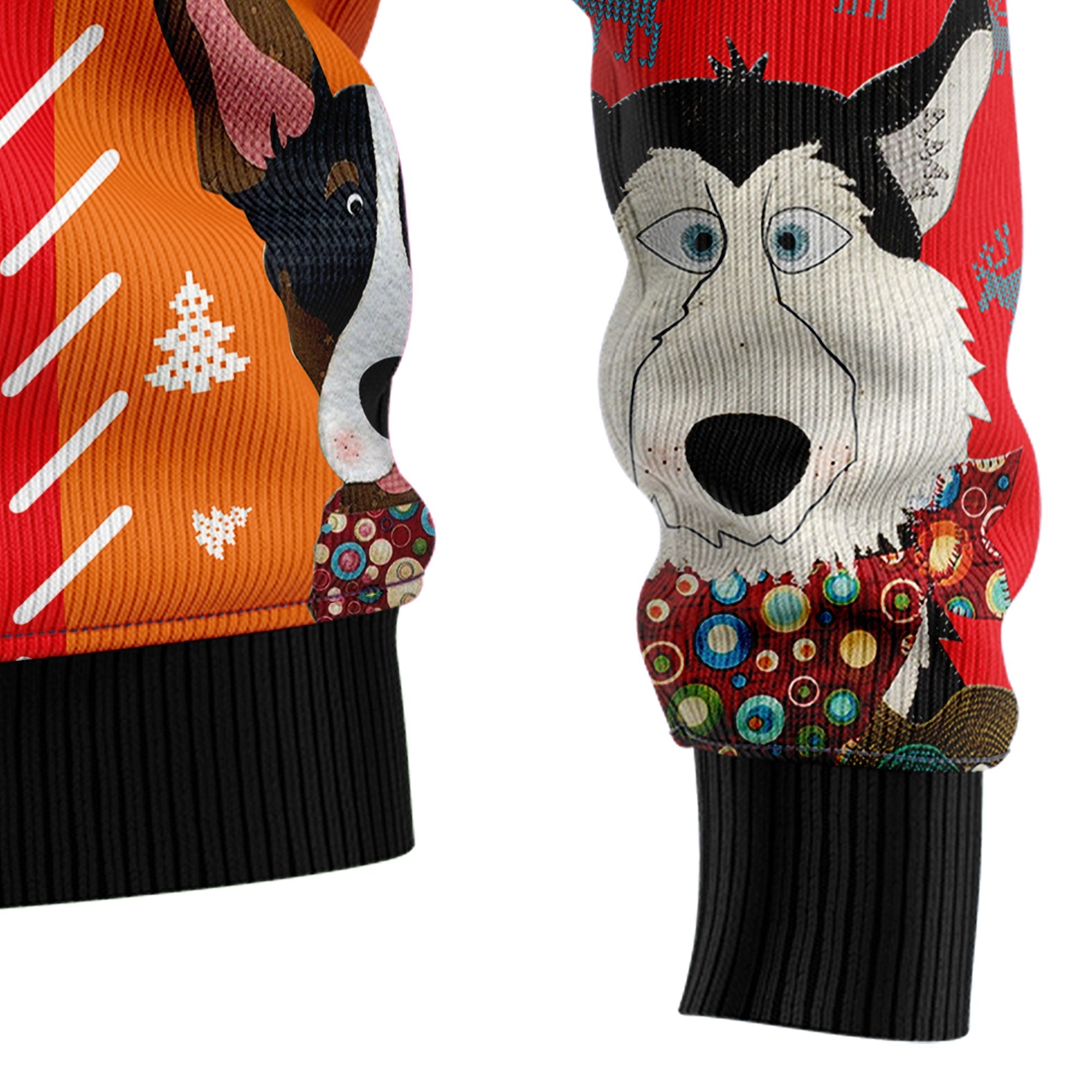 Funny Dog Face Ugly Christmas Sweater for Pet Lovers