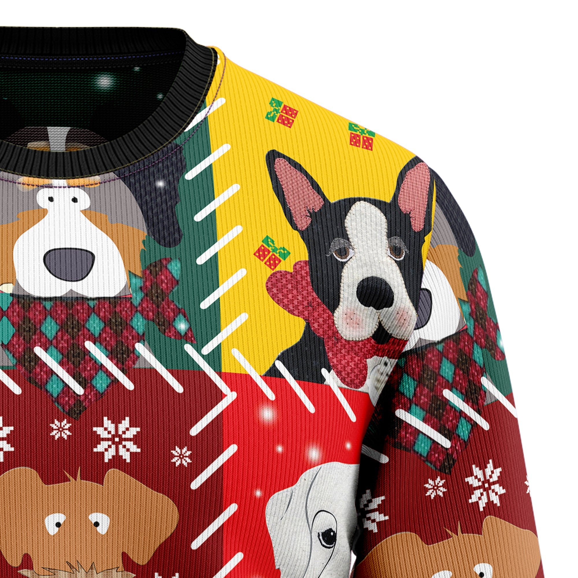 Funny Dog Face Ugly Christmas Sweater for Pet Lovers