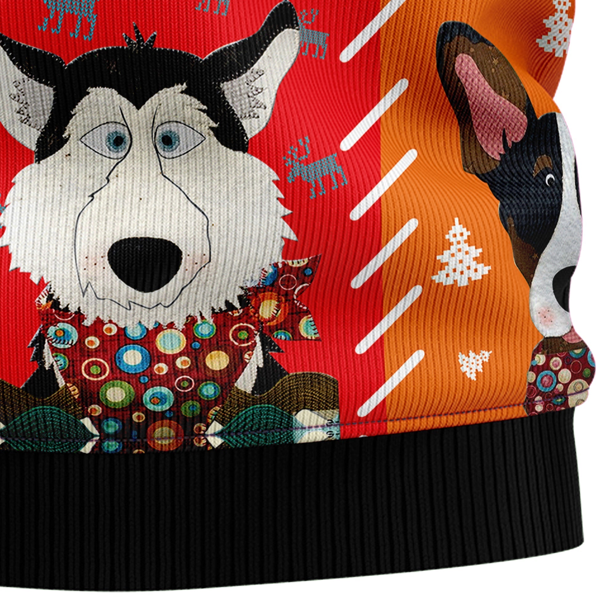 Funny Dog Face Ugly Christmas Sweater for Pet Lovers