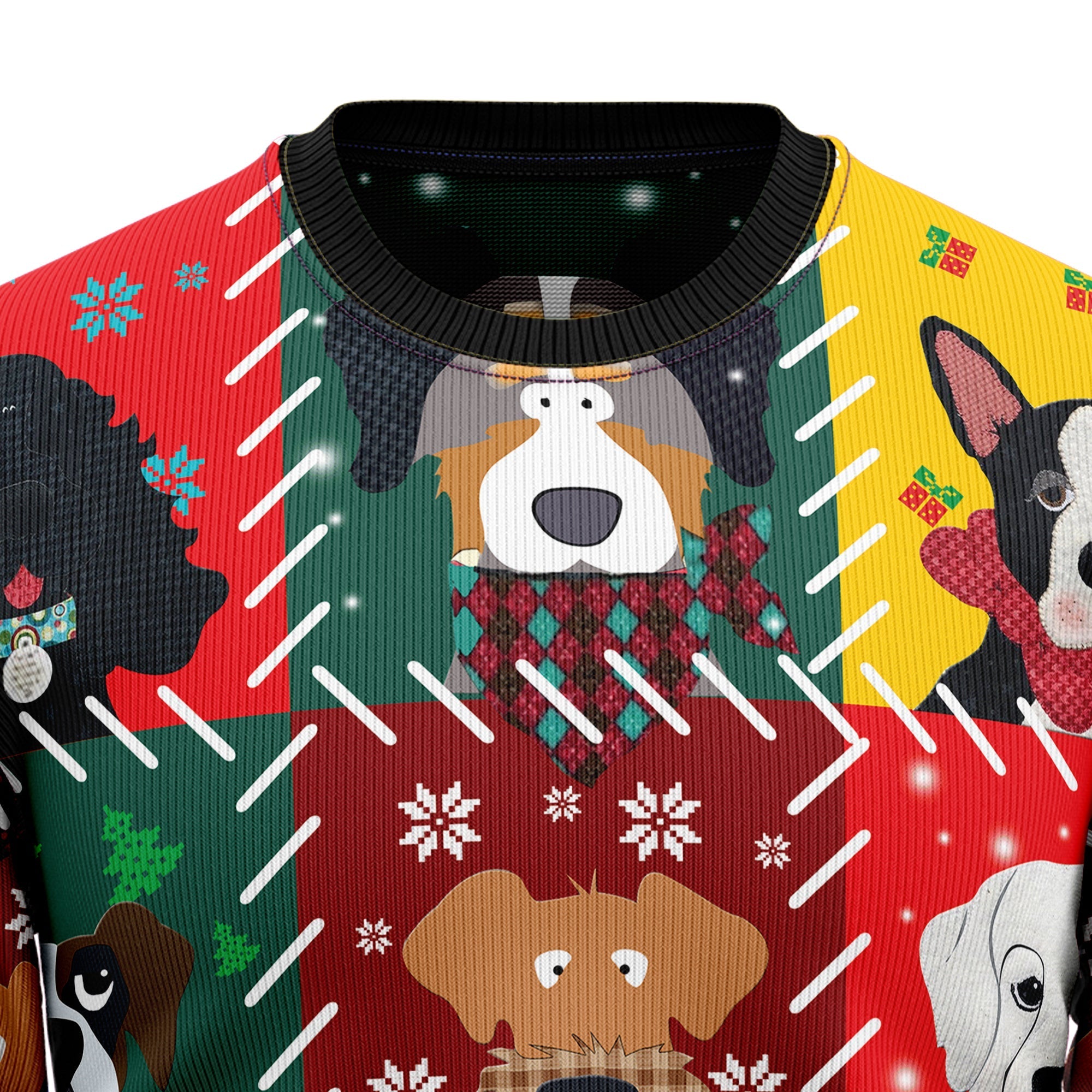 Funny Dog Face Ugly Christmas Sweater for Pet Lovers