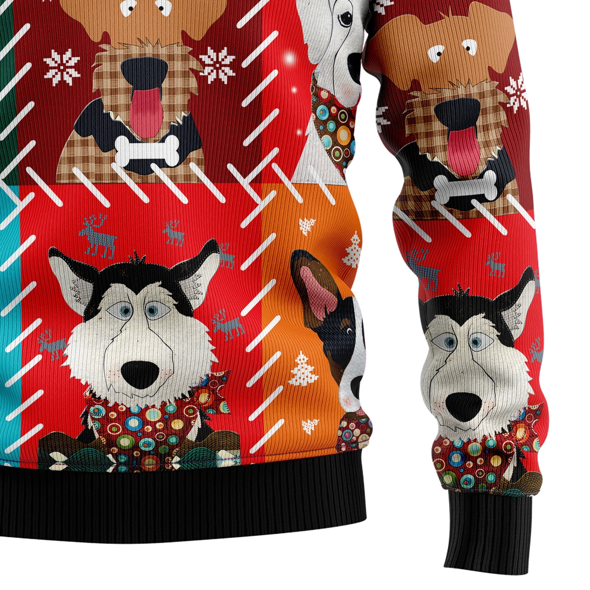 Funny Dog Face Ugly Christmas Sweater for Pet Lovers