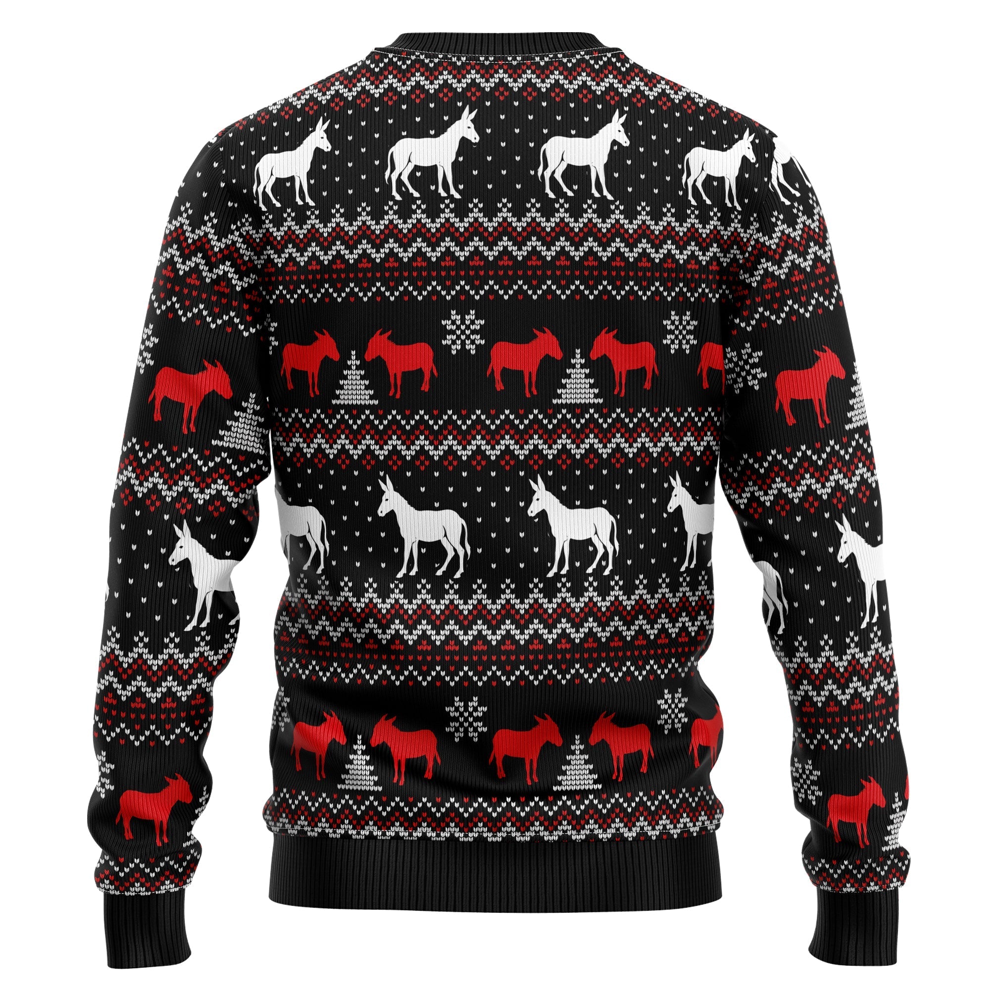 Funny Donkeys Merry Christmas Sweater – Ugly Holiday Sweater Gift