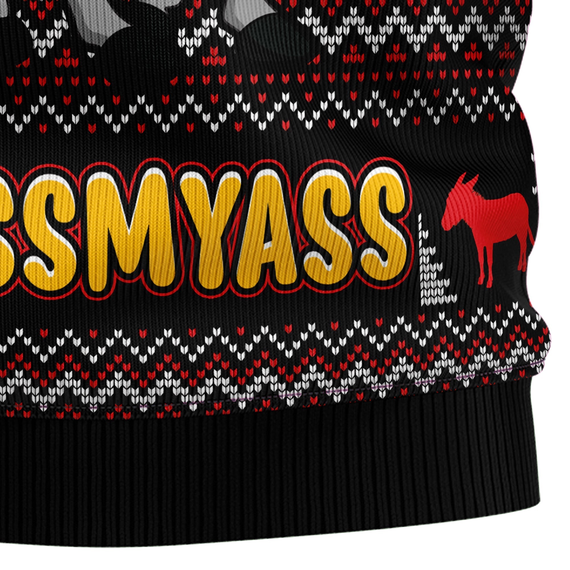 Funny Donkeys Merry Christmas Sweater – Ugly Holiday Sweater Gift