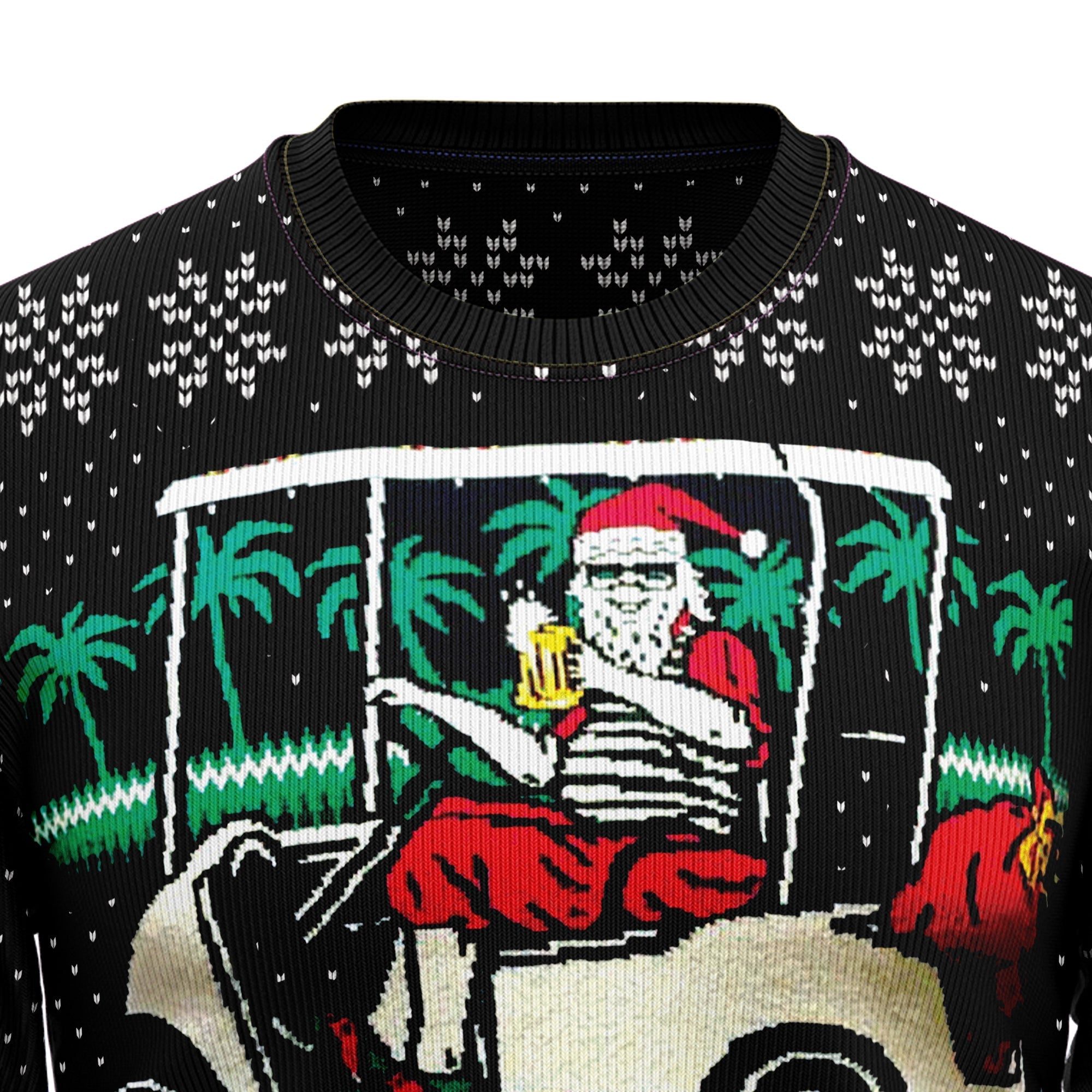 Funny Golf Sucks Ugly Christmas Sweater – Perfect Holiday Apparel for Golf Lovers