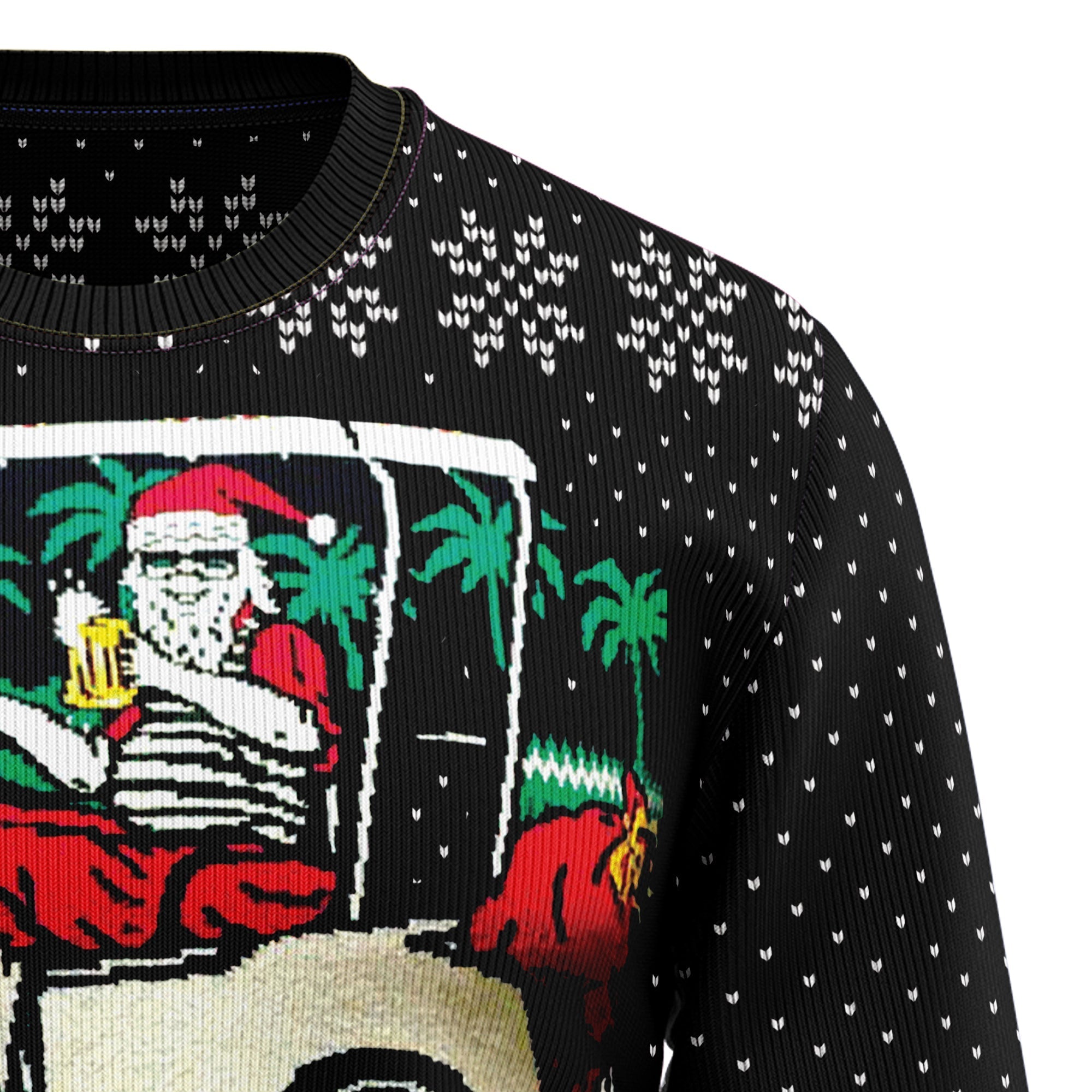 Funny Golf Sucks Ugly Christmas Sweater – Perfect Holiday Apparel for Golf Lovers