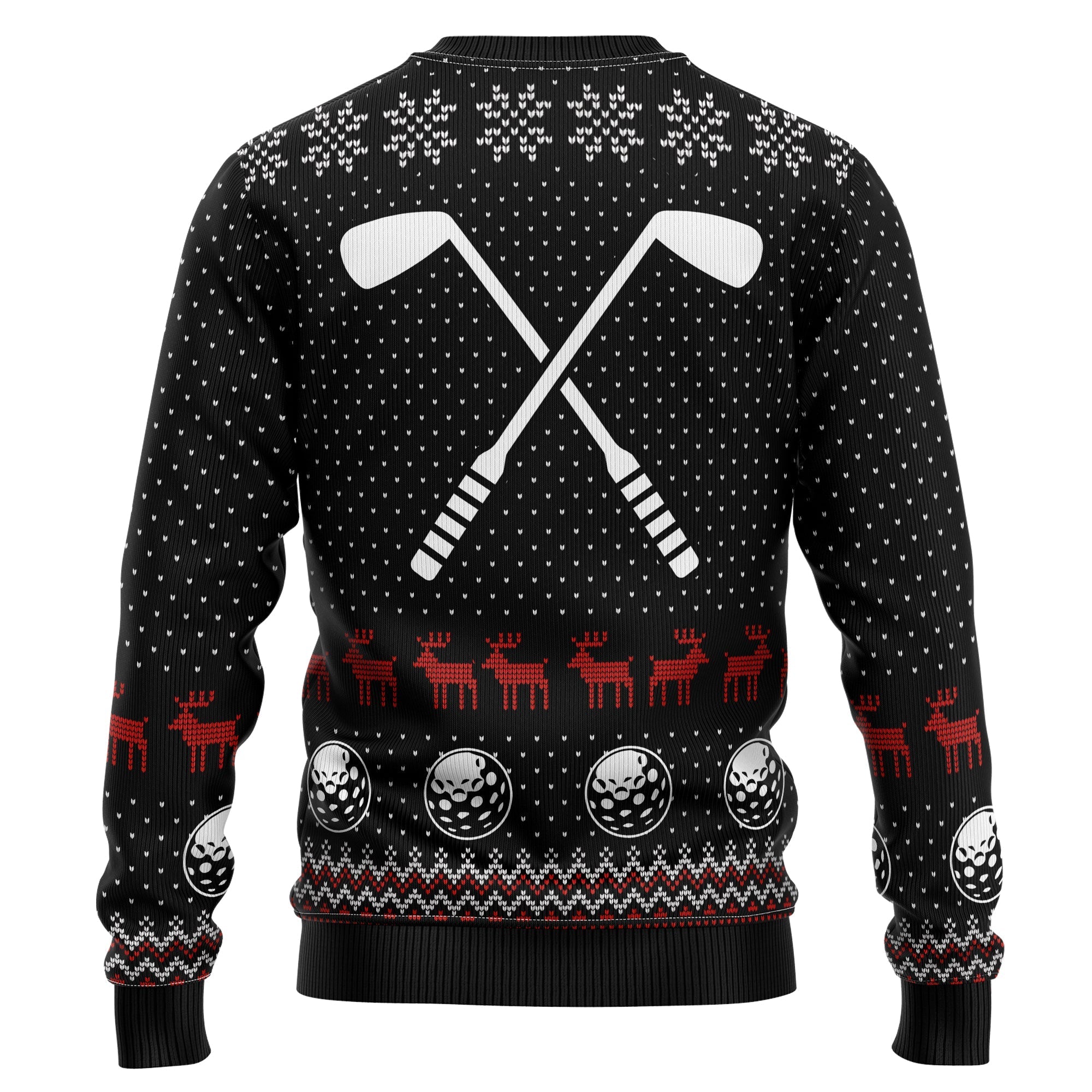 Funny Golf Sucks Ugly Christmas Sweater – Perfect Holiday Apparel for Golf Lovers