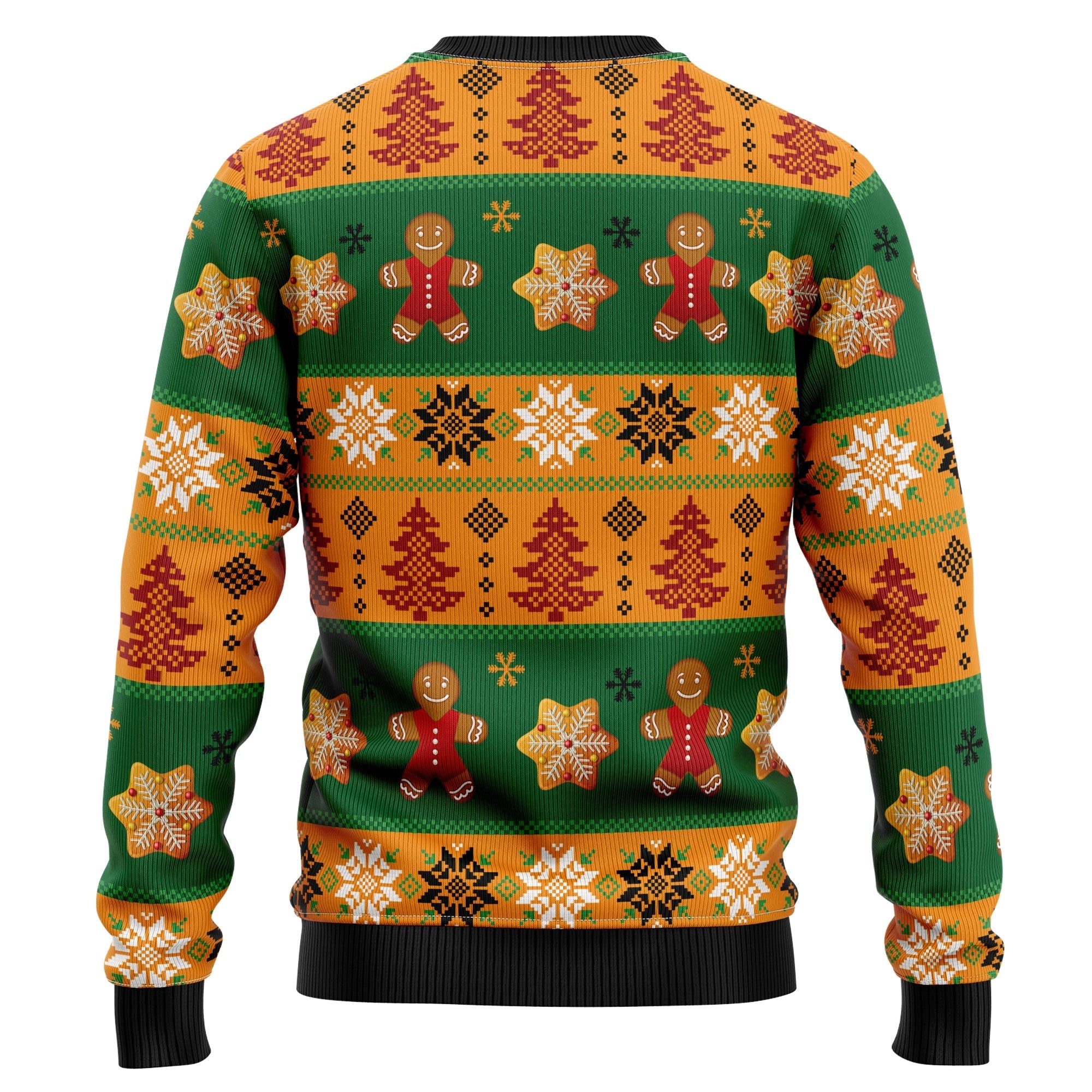 Gingerbread Oh Snap Ugly Christmas Sweater for Men and Women