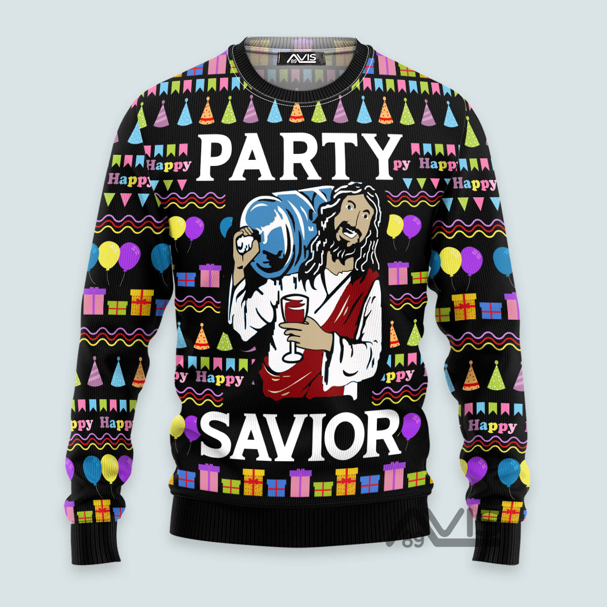 Jesus Christmas Ugly Sweater Party Apparel