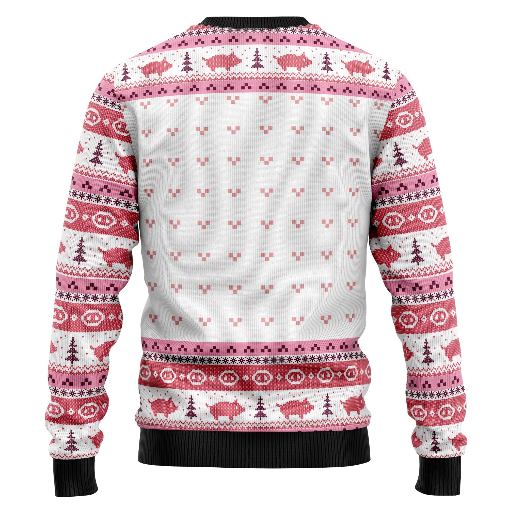 Overloaded Pig Christmas Ugly Sweater for Festive Fun