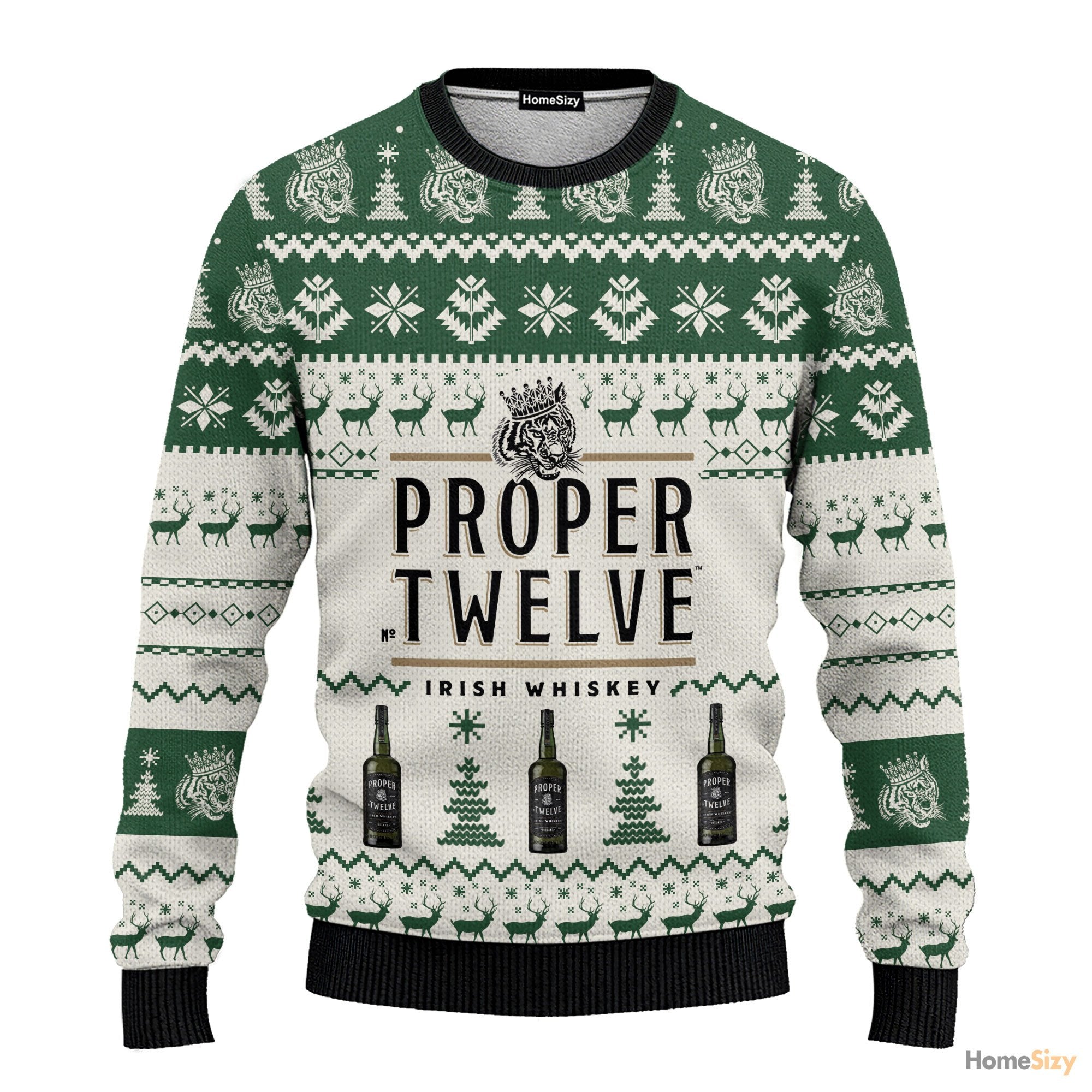 proper twelve irish whiskey holiday sweater for men and women festive ugly christmas sweater k6vbm