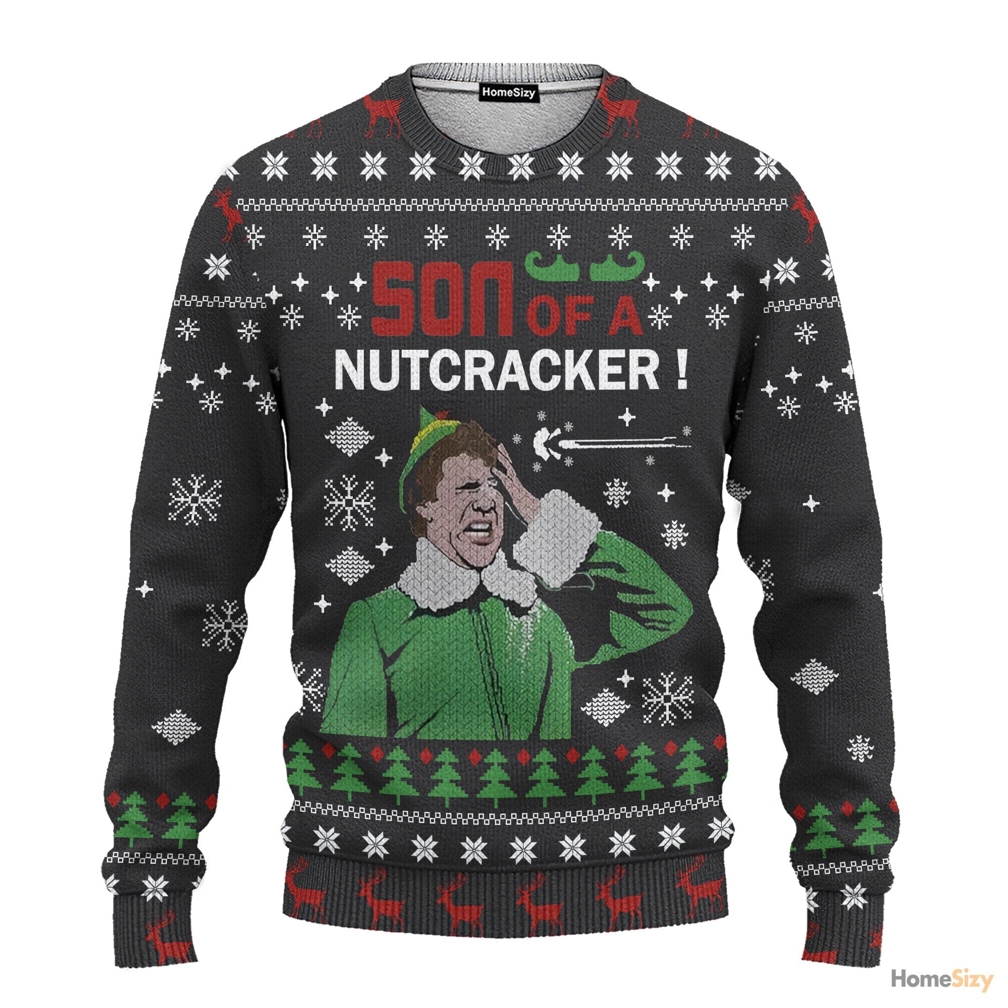 son of a nutcracker custom ugly christmas sweater for cosplay yyu9o