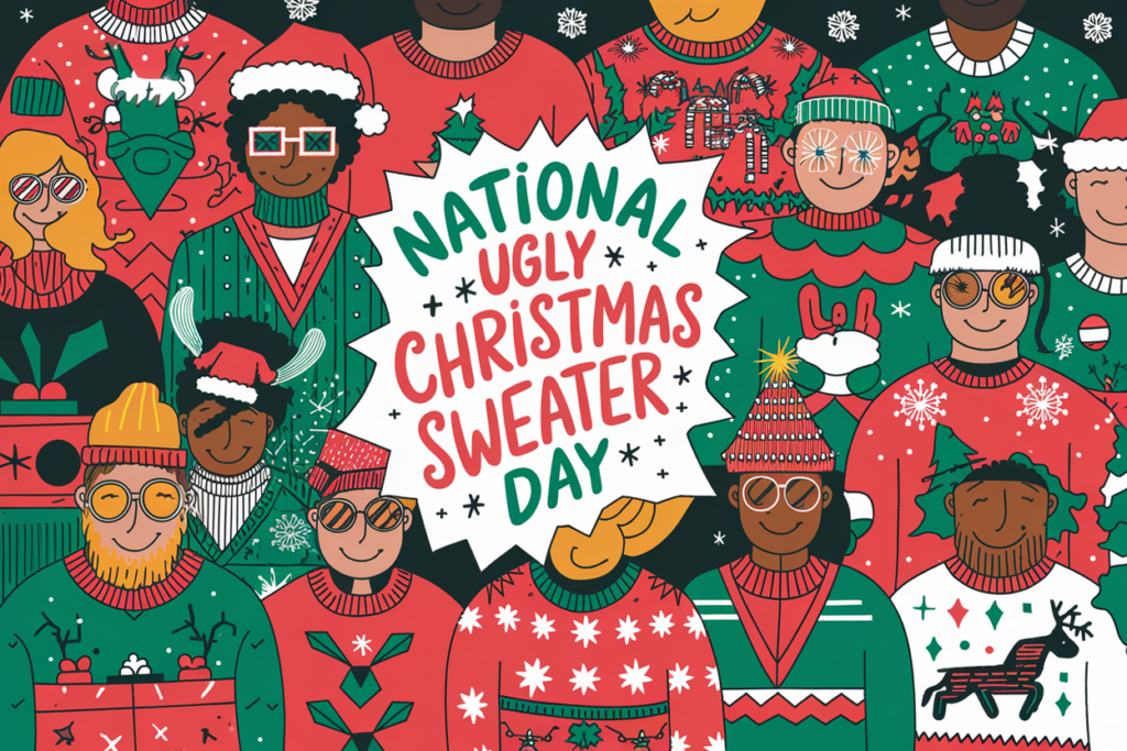 15 Hilarious Ways to Rock National Ugly Christmas Sweater Day 2