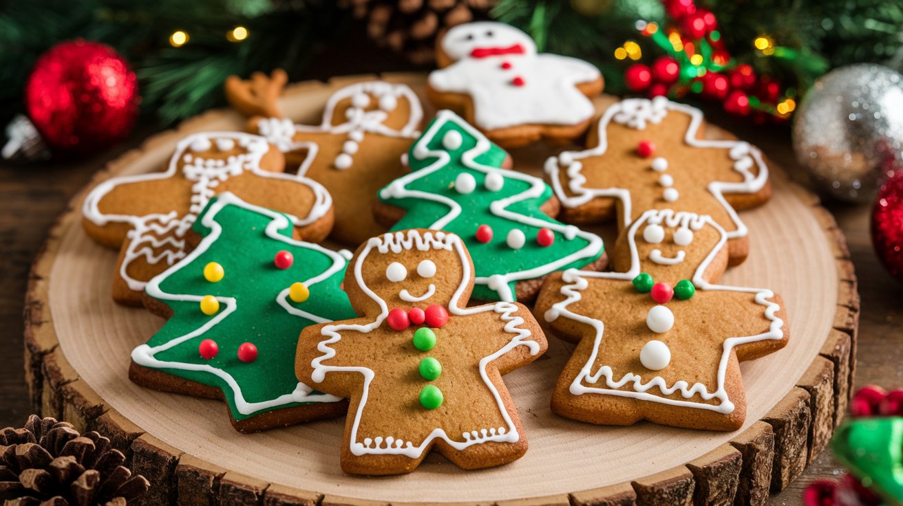 Gingerbread Cookies at Christmas