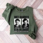 Wet Bandits Mugshot Sweatshirt – Funny Home Alone Christmas Movie Crewneck