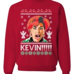 Funny 'Kevin!!!' Home Alone Ugly Christmas Sweater – Holiday Sweater for Movie Fans – Hilarious Christmas Gift